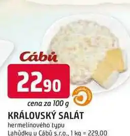 Trefa KRÁLOVSKÝ SALÁT hermelínového typu 100g nabídka