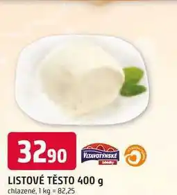 Trefa VITAVOTÝNSKE LISTOVÉ TĚSTO 400 g nabídka