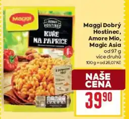 Billa Maggi Dobrý Hostinec, Amore Mio, Magic Asia nabídka