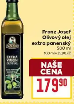 Billa Franz Josef Olivový olej extra panenský nabídka