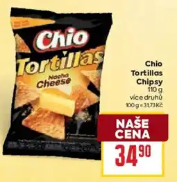 Billa Chio Tortillas Chipsy nabídka