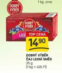 Flop DOBRÝ VÝBĚR ČAJ LESNÍ SMĚS 35 g nabídka