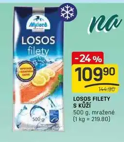 Flop LOSOS FILETY S Kůží 500 g, mražené nabídka