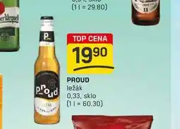 PROUD ležák 0,33l