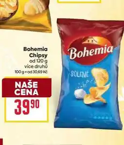 Billa Bohemia Chipsy od 120 g nabídka