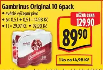 Albert Gambrinus Original 10 nabídka