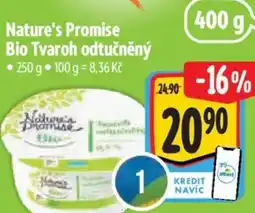 Albert Nature's Promise Bio Tvaroh odtučněný nabídka