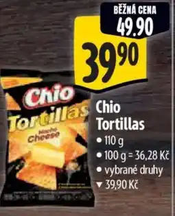 Albert Chio Tortillas nabídka