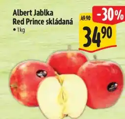 Albert Albert Jablka Red Prince skládaná nabídka