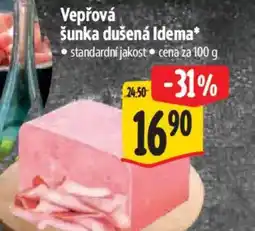 Albert Vepřová šunka dušená Idema nabídka