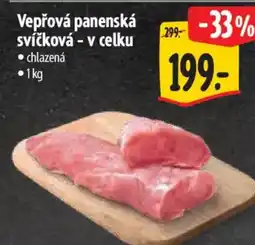 Albert Vepřová panenská svíčková - v celku nabídka