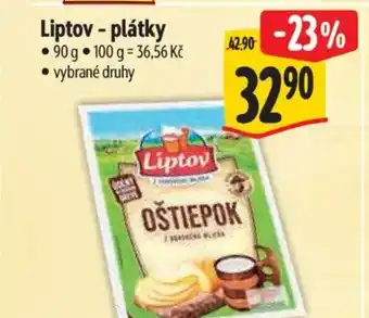 Albert Liptov - plátky nabídka