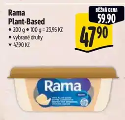Albert Rama Plant-Based nabídka