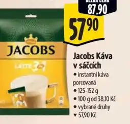 Albert Jacobs Káva v sáčcích nabídka