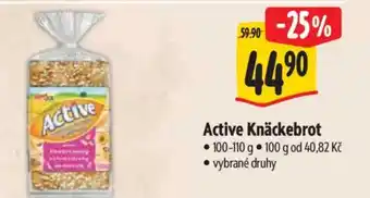 Albert Active Knäckebrot nabídka