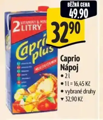 Albert Caprio Nápoj nabídka