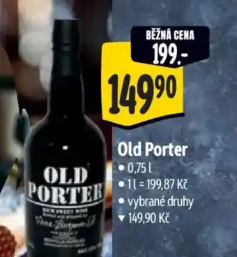 Albert Old Porter nabídka