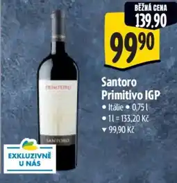 Albert Santoro Primitivo IGP nabídka