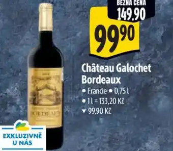 Albert Château Galochet Bordeaux nabídka