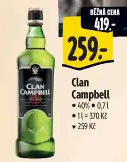 Albert Clan Campbell nabídka