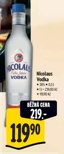 Albert Nicolaus Vodka nabídka