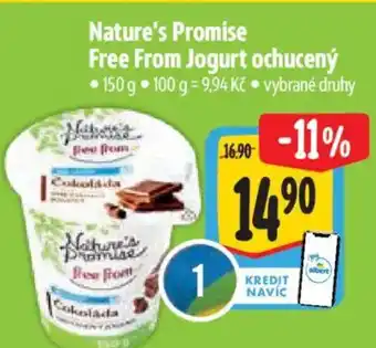 Albert Nature's Promise Free From Jogurt nabídka