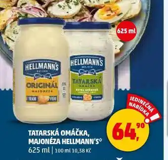 Penny Market Hellmann's tatarská omáčka nabídka