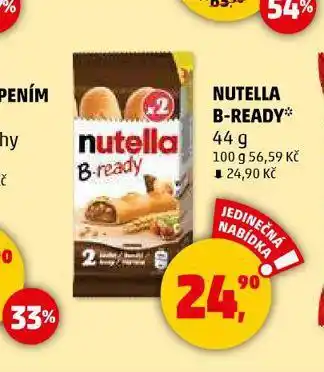Penny Market Nutella b-ready nabídka