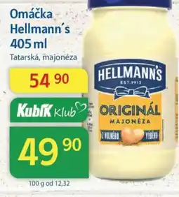 Kubík potraviny HELLMANN'S Omáčka nabídka