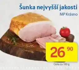 Kubík potraviny Šunka nejvyšší jakosti nabídka