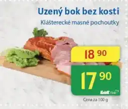 Kubík potraviny Uzený bok bez kosti nabídka