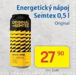 Kubík potraviny Energetický nápoj Semtex nabídka