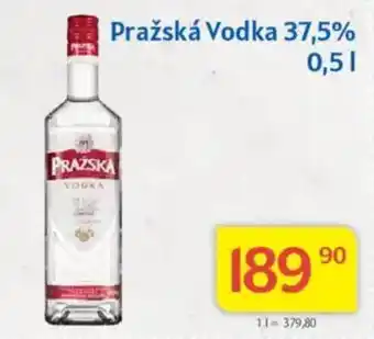Kubík potraviny Pražská Vodka 37,5% nabídka