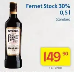 Kubík potraviny Fernet Stock 30% nabídka