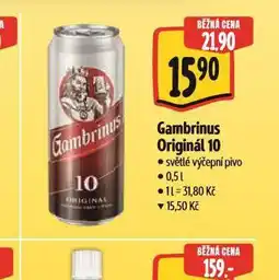 Albert Pivo gambrinus originál 10 nabídka