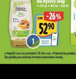 Albert Bio rýžový sirup nabídka