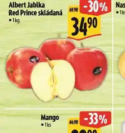 Albert Jablka red prince nabídka