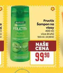 Billa Fructis šampon nabídka