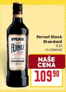 Billa Fernet Stock Standard nabídka