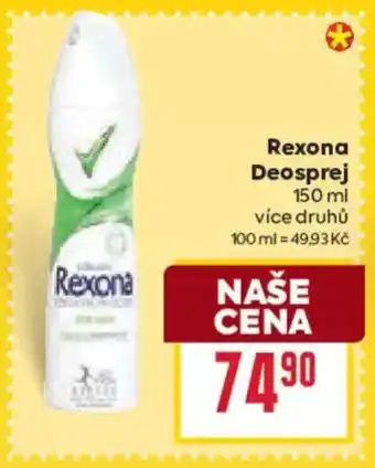 Billa Rexona Deosprej nabídka