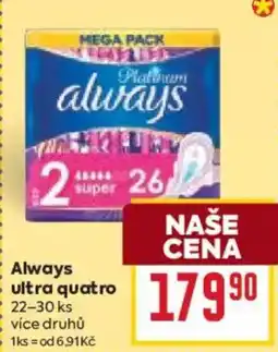 Billa Always ultra quatro nabídka
