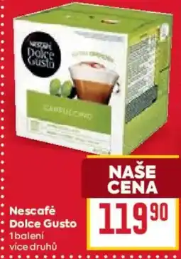Billa Nescafé Dolce Gusto nabídka