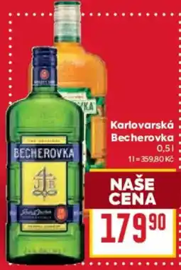 Billa Karlovarská Becherovka nabídka