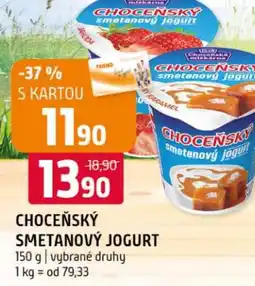 Terno Chocensky smetanový jogurt nabídka