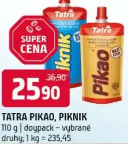 Terno Tatra pikao, piknik nabídka