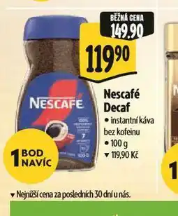 Albert Nescafé decaf nabídka