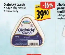 Albert Olešnický tvaroh nabídka