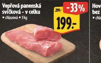 Albert Vepřová panenská svíčková nabídka