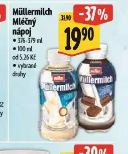 Albert Müllermilch mléčný nápoj nabídka