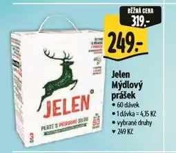 Albert Jelen mýdlový prášek nabídka